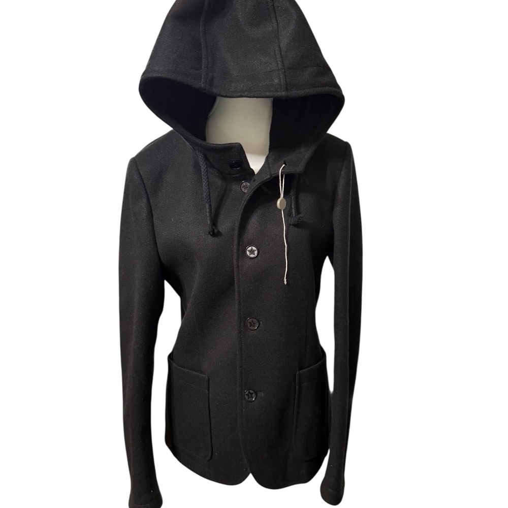 GREY DANIELE ALESSANDRINI
Women’s Black Hooded Jacket